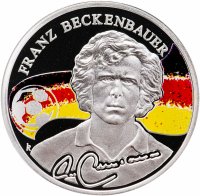 Купить Армения 100 драм 2009 "Короли футбола - Франц Беккенбауэр" в буклете