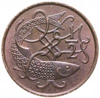 купить Остров Мэн 1/2 пенни (penny) 1983