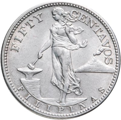 купить Филиппины 50 сентаво (centavos) 1944