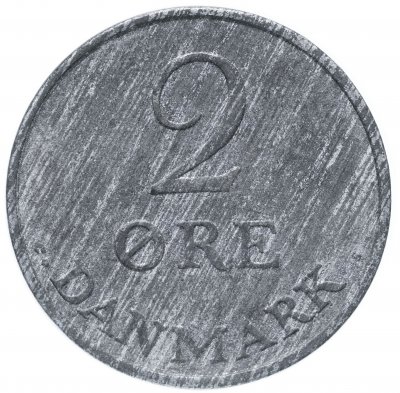 купить Дания 2 эре (ore) 1969