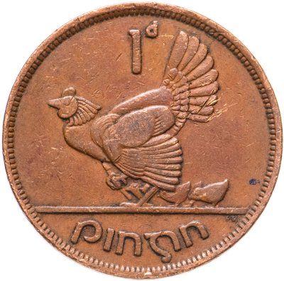 купить Ирландия 1 пенни (penny) 1942