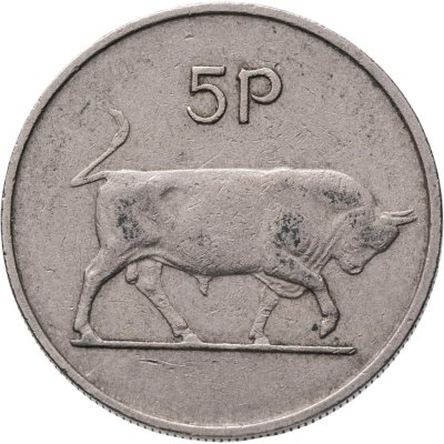 купить Ирландия 5 пенсов (pence) 1969