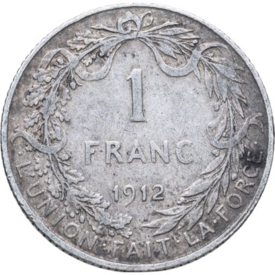 купить Бельгия 1 франк (franc) 1912-1914, случайный год