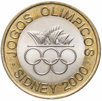 купить Португалия 200 эскудо (escudos) 2000 "XXVII летние Олимпийские Игры, Сидней 2000"