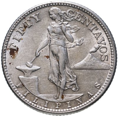 купить Филиппины 50 сентаво (centavos) 1944