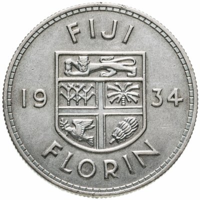 купить Фиджи 1 флорин (florin) 1934