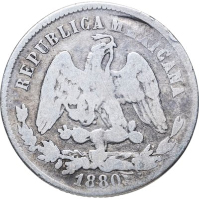 купить Мексика 25 сентаво 1880-1888, случайный год