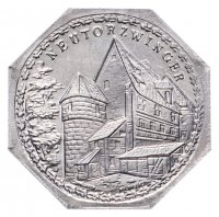 купить Германия, Нюрнберг 20 пфеннигов 1921 "Neutorzwinger" (трамвайный жетон)