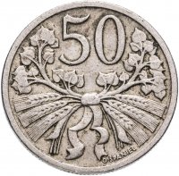 купить Чехословакия 50 геллеров 1921
