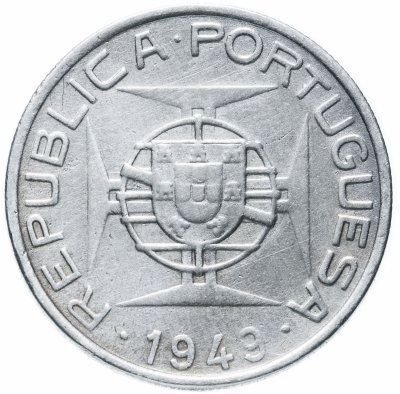купить Мозамбик 5 эскудо (escudos) 1949