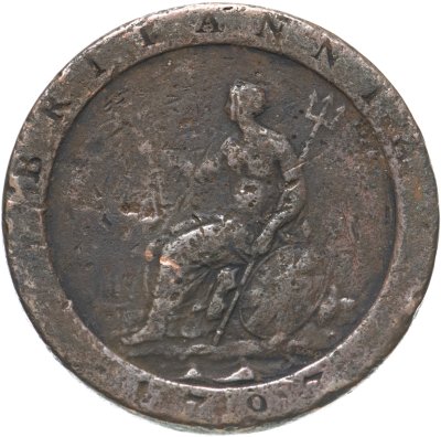 купить Великобритания 1 пенни (penny) 1797 Георг III