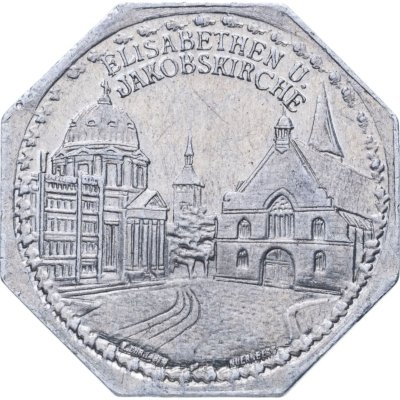 купить Германия (Нюрнберг) нотгельд 20 пфеннигов 1921 "Церковь Святой Елизаветы и Святого Якова"