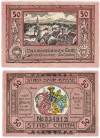 купить Германия (Силезия: Конты-Вроцлавске) 50 пфеннигов 1922 (220.1/B1) PB2