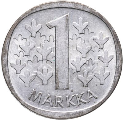 купить Финляндия 1 марка (markka) 1965 S