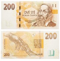 купить Чехия 200 крон 2018 (Pick 29a)