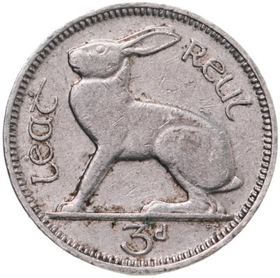 купить Ирландия 3 пенса (pence) 1933