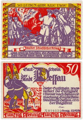 купить Германия (Анхальт: Дессау) 50 пфеннигов 1921