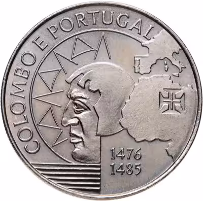 купить Португалия 200 эскудо (escudos) 1991 "Христофор Колумб в Португалии"