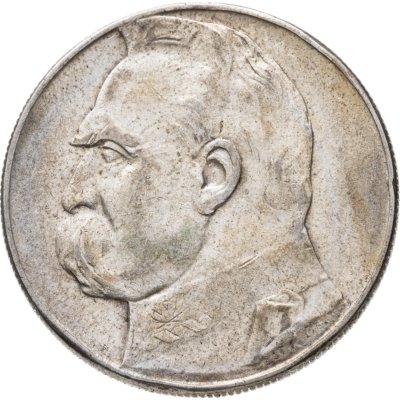 купить Польша 10 злотых (zlotych) 1936 Пилсудский