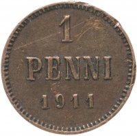 купить 1 пенни (penny) 1911