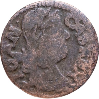 купить Речь Посполитая 1 солид 1663 Ян II Казимир - герб Польши на реверсе