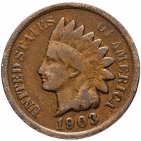 Купить США 1 цент (cent) 1903 Indian Head Cent