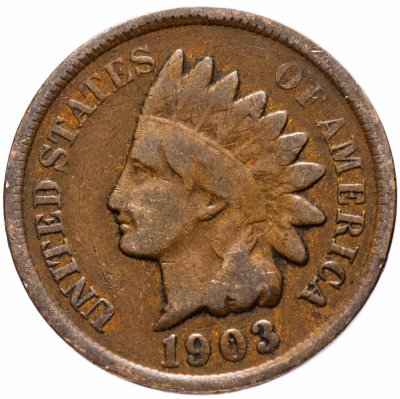 купить США 1 цент (cent) 1903 Indian Head Cent