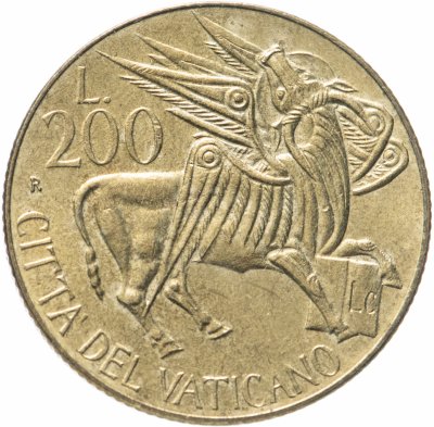 купить Ватикан 200 лир (lire) 1985