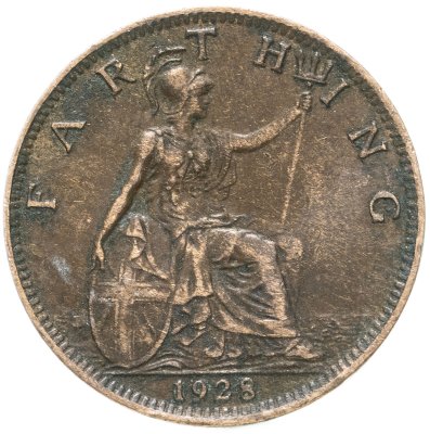 купить Великобритания 1 фартинг 1928