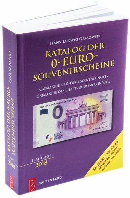 купить Каталог банкнот номиналом 0 евро (1-е издание 2018)