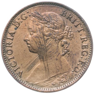 купить Великобритания 1 фартинг (farthing) 1882