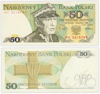купить Польша 50 злотых 1988