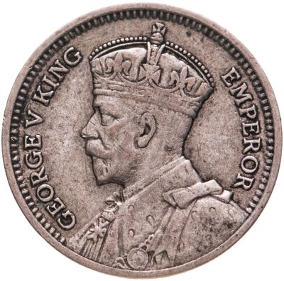 купить Новая Зеландия 3 пенса 1933-1936 гг. Георг V