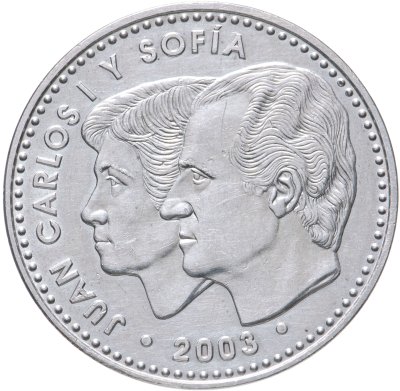 купить Испания 12 евро (euro) 2003 "25 лет Конституции Испании"