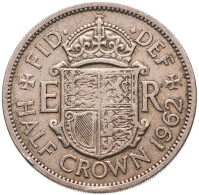 купить Великобритания 1/2 кроны (crown) 1962