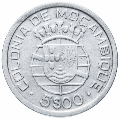 купить Мозамбик 5 эскудо (escudos) 1949