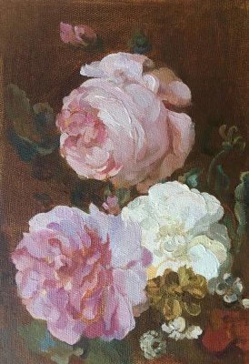 купить Картина «Цветы», холст, масло, художник Ирина Мелихова, Россия, 2019 г.