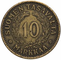 купить Финляндия 10 марок (markkaa) 1932