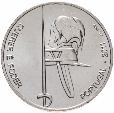 купить Португалия 2,5 евро (euro) 2011 "100 лет Военному институту армейских курсантов"