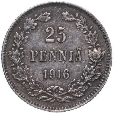купить 25 пенни 1916 S монета для Финляндии