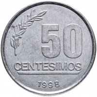 купить Уругвай 50 сентесимо (centesimos) 1994-2008, случайная дата