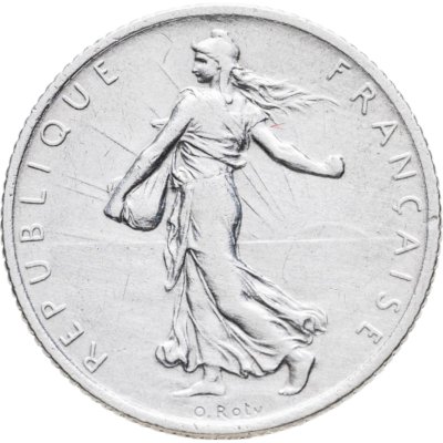 купить Франция 1 франк (franc) 1914 Без отметки монетного двора - Париж
