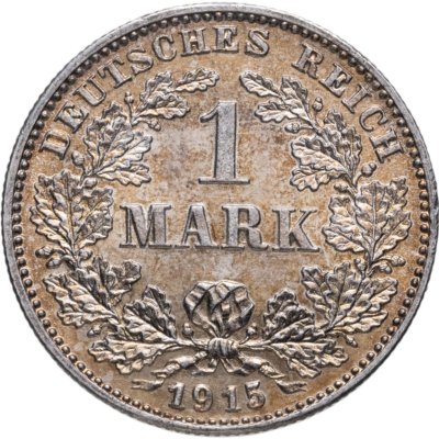 купить Германия 1 марка 1915 Знак монетного двора: "G" - Карлсруэ