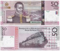 Купить Гаити 50 гурд 2014 (Pick 274e)