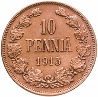 купить 10 пенни (pennia) 1915