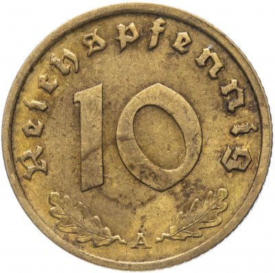купить Германия (Третий Рейх) 10 рейхспфеннигов 1937-1939