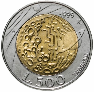 купить Сан-Марино 500 лир (lire) 1999