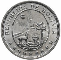 Купить Боливия 50 центаво 1939 год