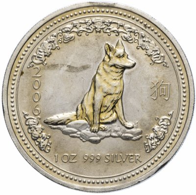купить Австралия 1 доллар (dollar) 2006 "Китайский календарь - Год собаки"
