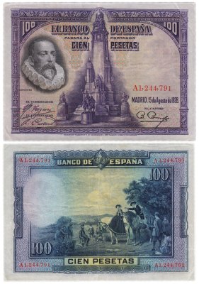 купить Испания 100 песет 1928 (Pick 76)